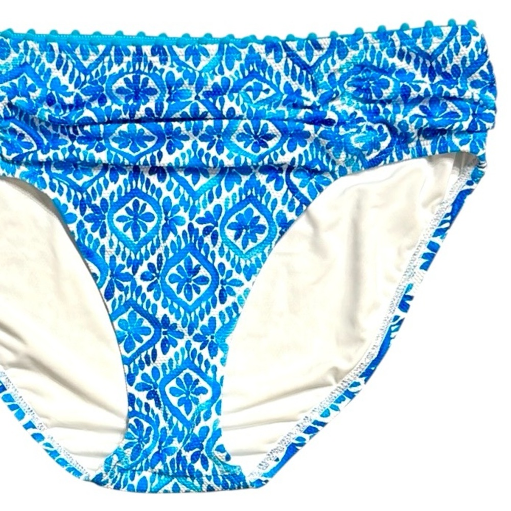 Tommy Bahama Island Cays Shell High-Waist Bikini Bottoms - Picture 7 of 13